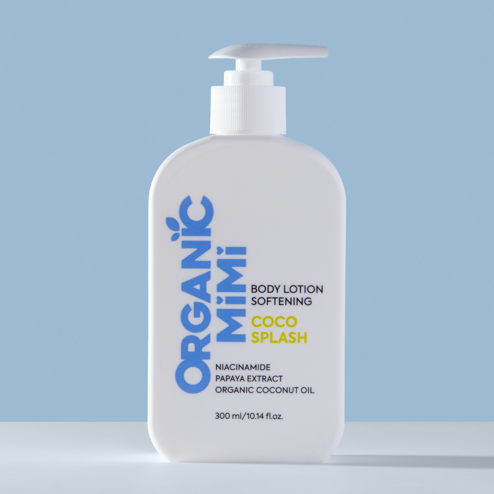 Organic Mimi Coco Splash Zjemňující tělové mléko 300 ml