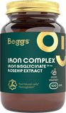 Beggs Iron bisglycinate 20mg, rosehip extract 100 kapslí