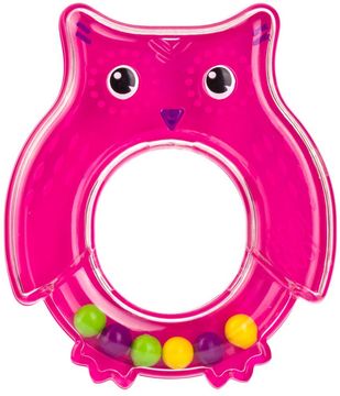 Canpol babies Chrastítko sova - růžové