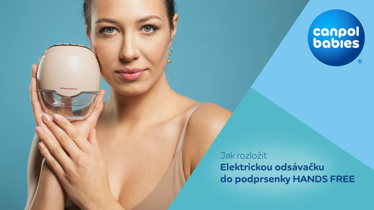 Jak rozložit Elektrickou odsávačku do podprsenky HANDS FREE✅