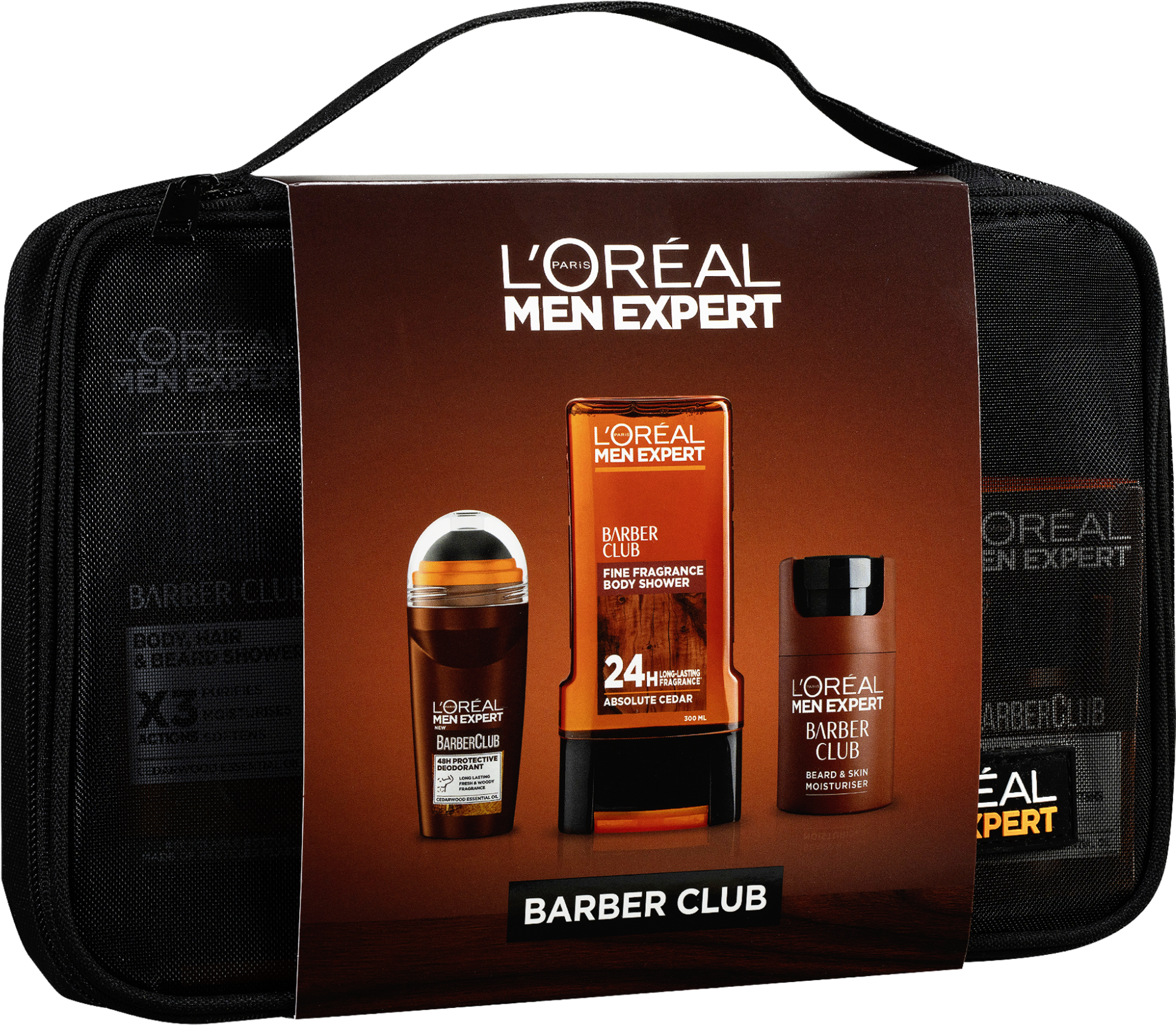 L'Oréal Paris MEX BARBER + pouch BOX 9 XM26
