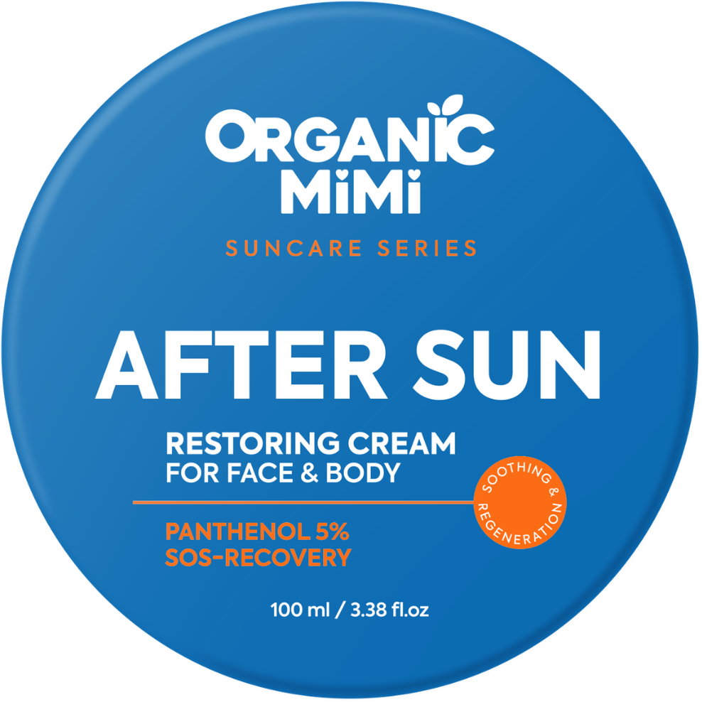 Organic Mimi SUN Regenerační krém po opalování na obličej a tělo 100 ml