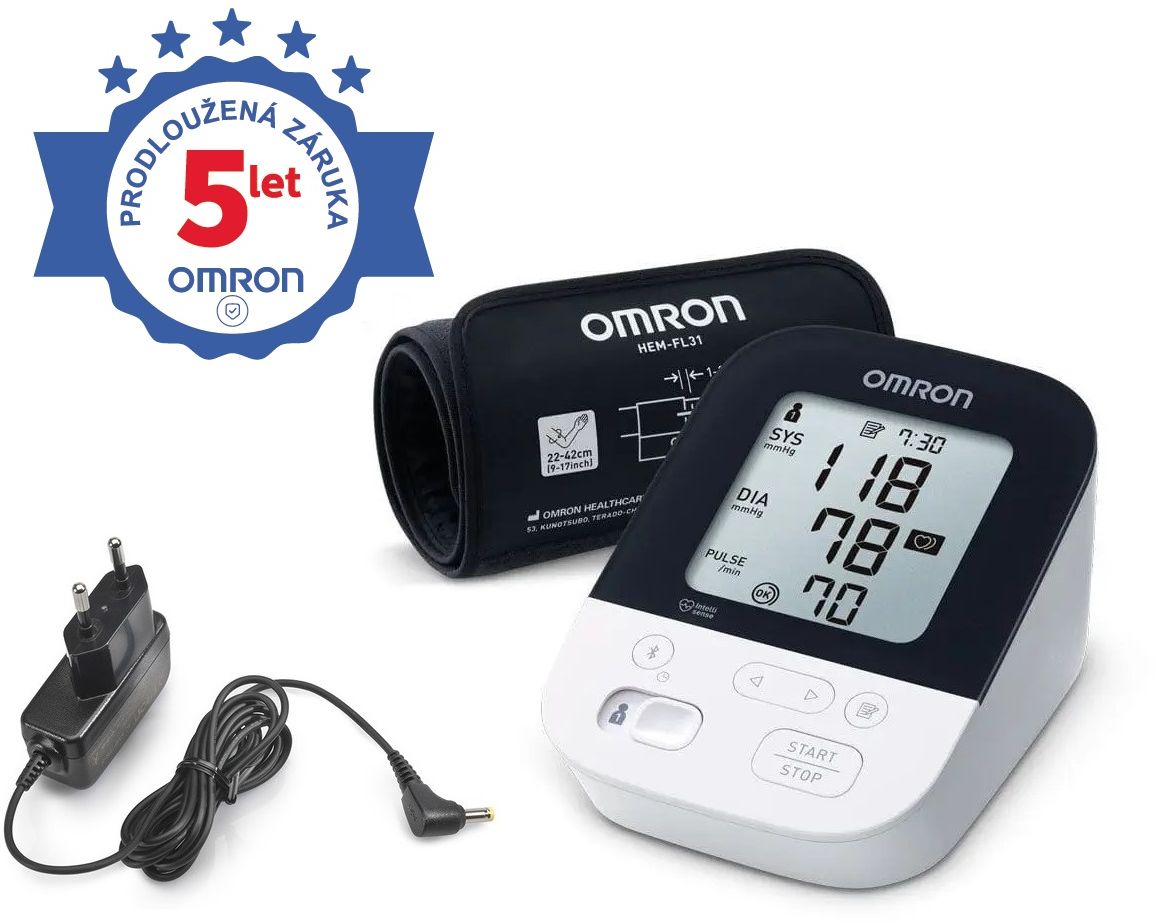 Omron Tonometr M4 INTELLI IT + adaptér