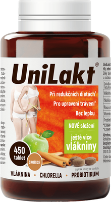 Unilakt se skořicí 450 tablet