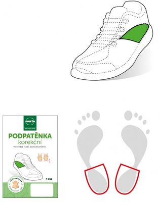 Svorto Podpatěnky pro patní ostruhu S+V vel.40-42