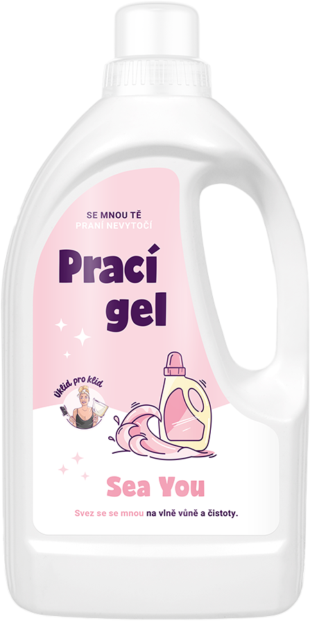 Úklid pro klid Prací gel Sea you 1.5 l