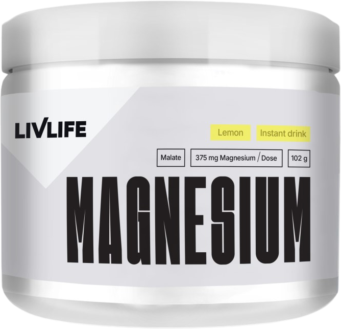 Livlife Magnesium malate 15% drink citron 102 g