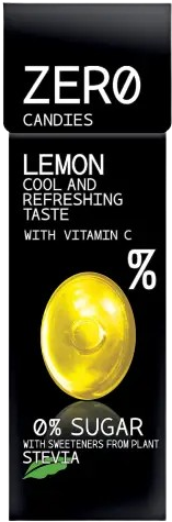 Bombus ZERO candies – citrón s vitamínem C 32 g