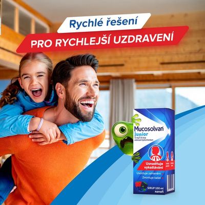 Mucosolvan Junior sirup 15mg/5ml sir., 100 ml