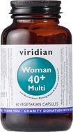 Viridian 40+ Woman Multivitamin 60 kapslí