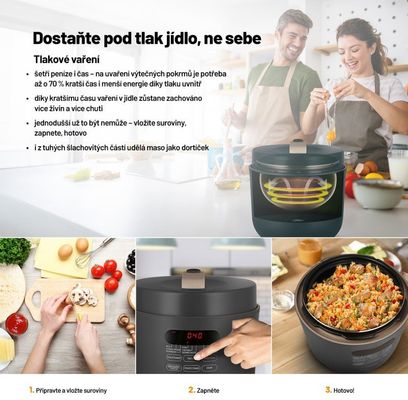Lauben Electric Pressure Cooker 5000AT