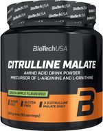 BioTech Citrulline Malate, Zelené jablko 300 g