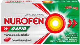 Nurofen Rapid 400 mg 20 měkkých tobolek