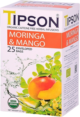 Tipson BIO Moringa Mango 25 x 1.5 g