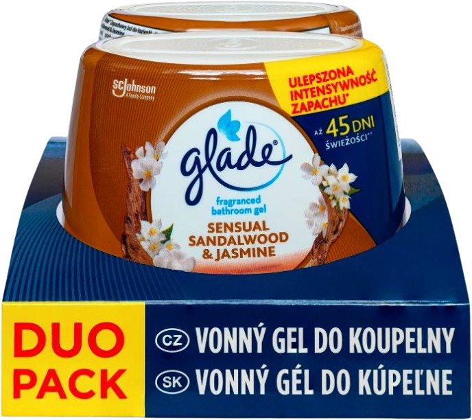 Glade Sensual Sandalwood & Jasmine 2 x 180 g