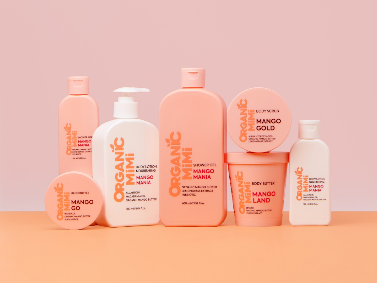 Organic Mimi Mango Mania sprchový gel 400 ml