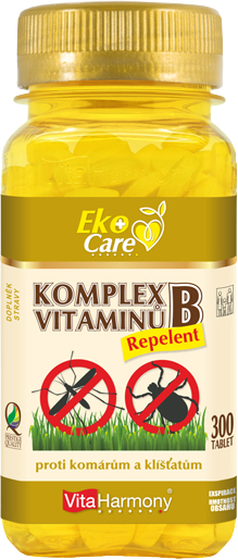 VitaHarmony Komplex vitaminů B Repelent 300 tablet