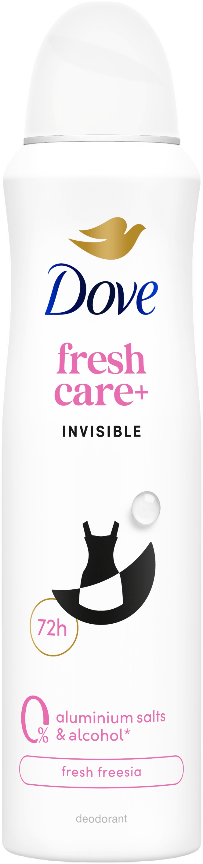 Dove 0% Invisible Care deodorant sprej 150 ml