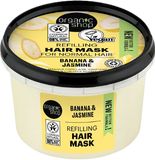 Organic Shop Vyživující maska pro normální vlasy Banán a jasmín 250 ml