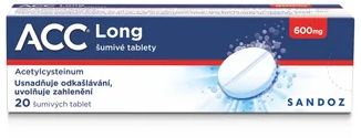 ACC ® LONG 600 mg 20 šumivých tablet