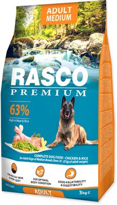 RASCO PREMIUM Adult Medium 3 kg