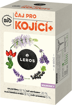 Leros Čaj Pro kojící + 20 ks