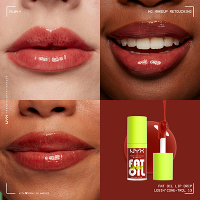 NYX Professional Makeup Fat Oil Lip Drip olej na rty 13 Losin Cone Trol