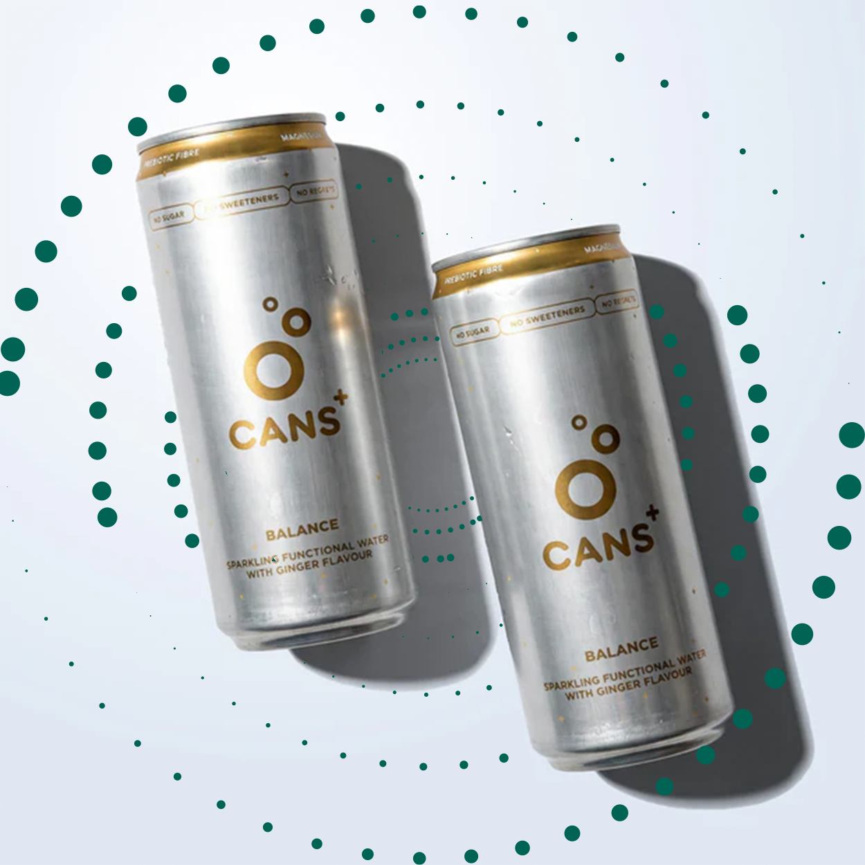 CANS Funkčná perlivá voda Balance 330 ml