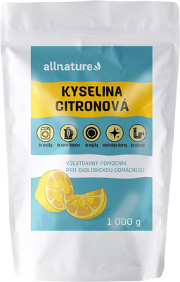Allnature Kyselina citronová 1000 g