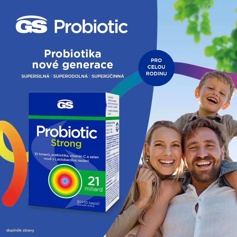 GS Probiotic Strong 40 kapslí