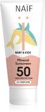 NAÏF Ochranný krém na opalování SPF 50 pro děti a miminka bez parfemace 100 ml