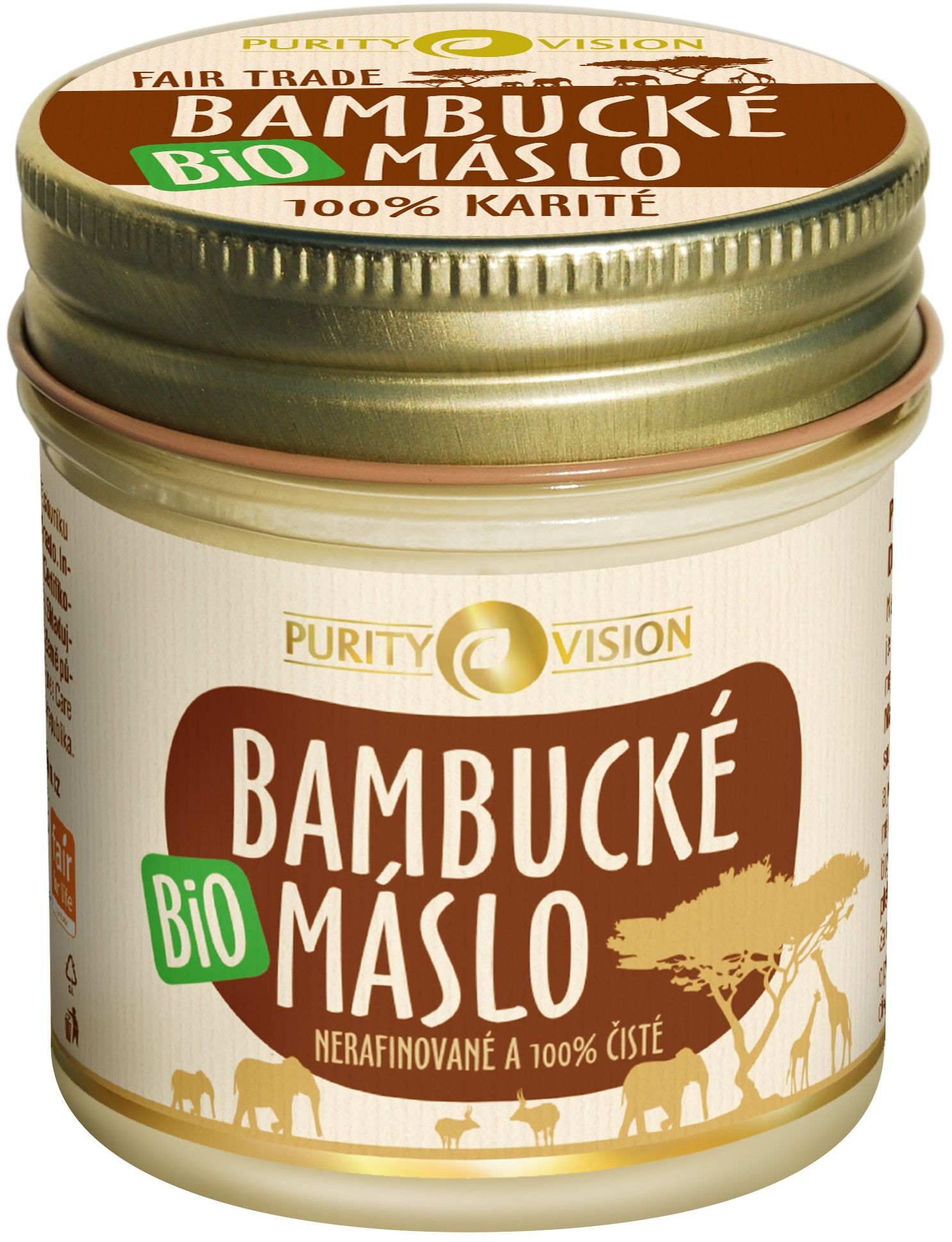 Purity Vision Bambucké máslo 120 ml