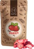 Natu Lyofilizované jahody plátky 45 g