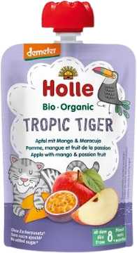 Holle Bio pyré Tropic Tiger jablko mango maracuja 100 g