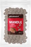 Allnature Mandle v hořké čokoládě 500 g
