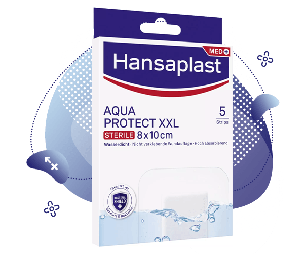 Hansaplast Aquaprotect XXL náplasť 5 ks