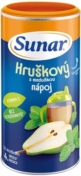 Sunar rozpustný nápoj hruškový s meduňkou 200 g