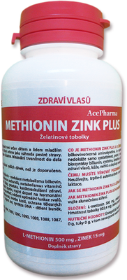 Methionin zink PLUS 500/65,2 100 tobolek