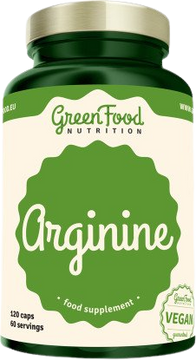 GreenFood Nutrition Arginin 120 kapslí