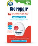 Biorepair zubní nit ultra plochá voskovaná, citlivé zuby 30 m