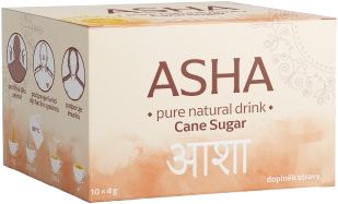 Allnature ASHA Pure Natural drink s cukrem 10 x 4 g