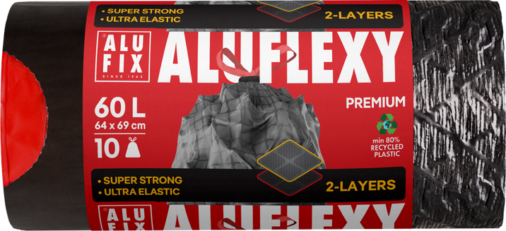 Alufix Premium Aluflexy černé 10 ks