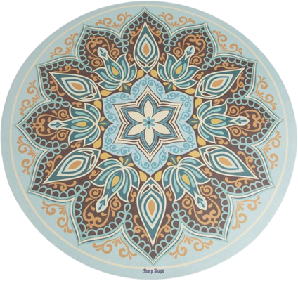 Sharp Shape Kruhová podložka na jógu Mandala