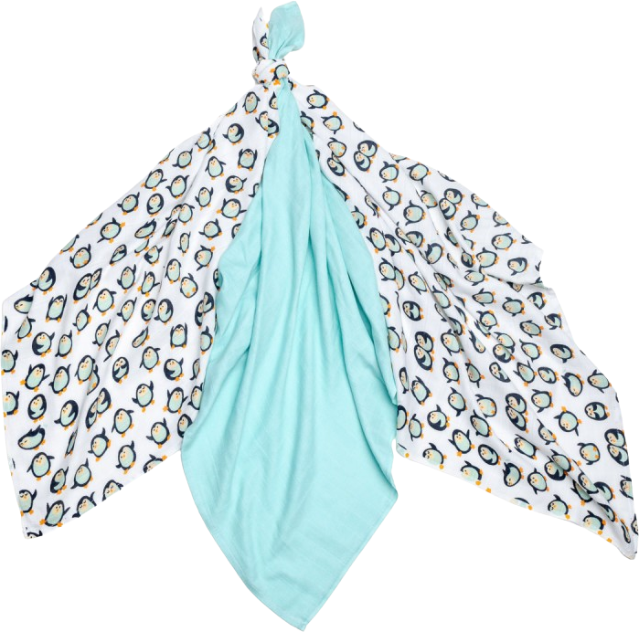 T-Tomi Pleny bambusové BIO 70x70 cm, penguins 3 ks