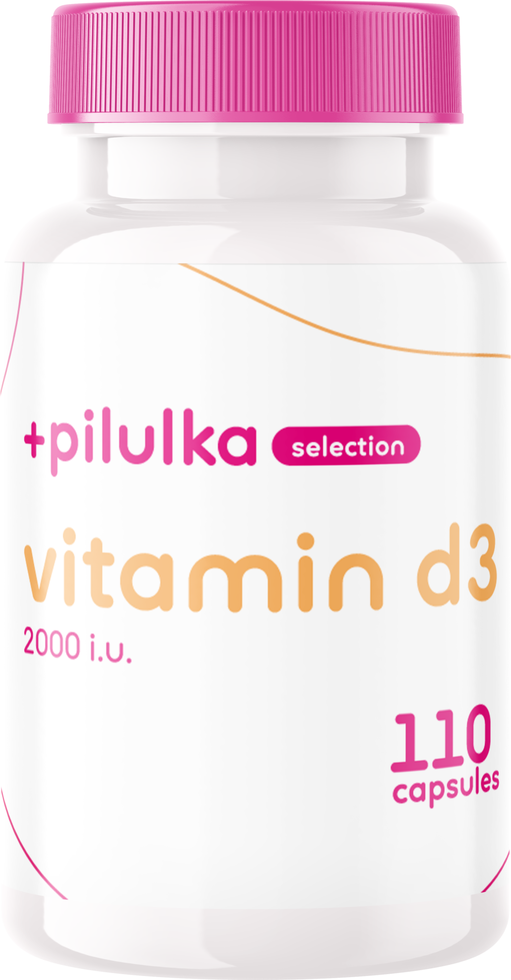 Pilulka Selection Vitamín D3 2000 I.U. 110 kapslí