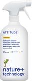 Attitude Čistič na koupelny s vůní citronové kůry s rozprašovačem 800 ml