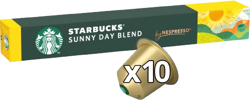 Starbucks Sunny Day Blend by NESPRESSO®, Blonde Roast 10 kapslí