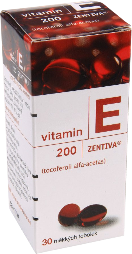 Zentiva Vitamin E 200 200mg 30 měkkých tobolek