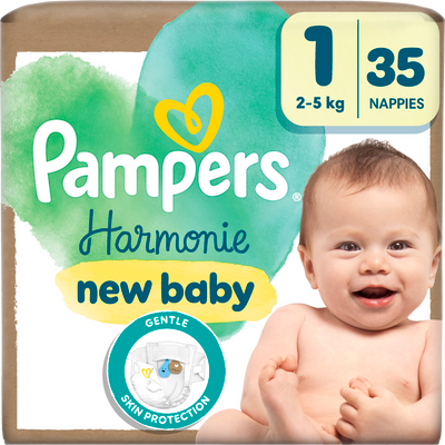 Pampers Dětské plenky, velikosti 1 35 ks