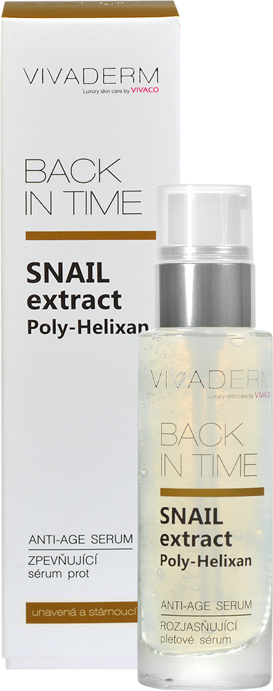 Vivaco Vivaderm Snail extract Rozjasňující sérum 30 ml
